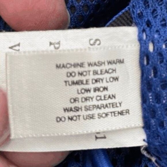 Cutter & Buck Windbreaker Utility Jacket Black Blue Vented Logo Full Zip Front - Picture 7 of 12